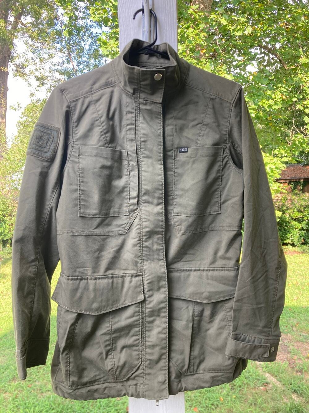 5.11 Tactical - Olive Drab Tactical Military Utility Jacket - S